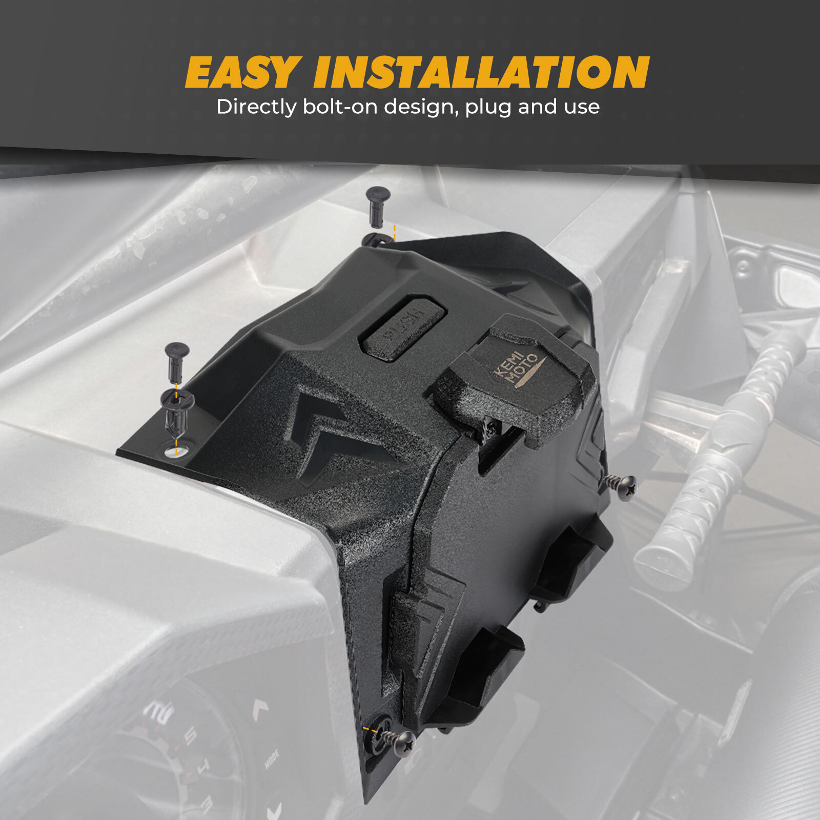 Electronic Tablet Device Holder GPS Mount for Polaris RZR XP 1000 Turbo 2019-23