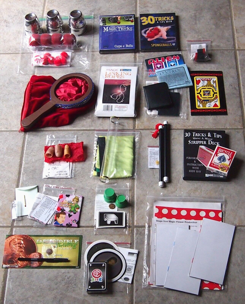 Deluxe Magic Kit - 23 Complete Magic Tricks