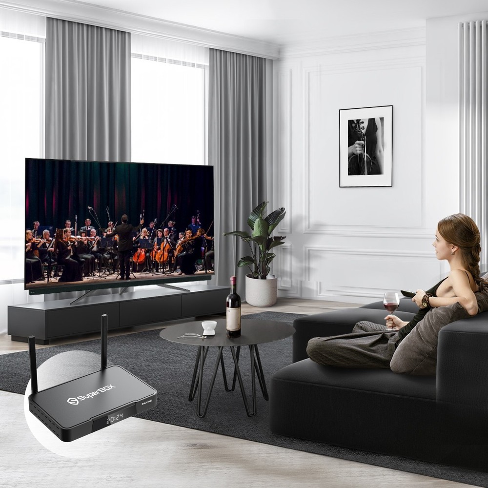 SuperBox S6 Pro TV BOX Speech Control Speech Control Same-Day Shipment Text Me