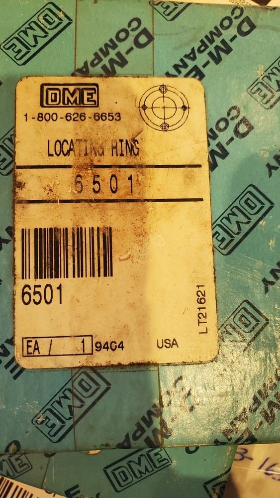 Locating Ring for mold DME 6501