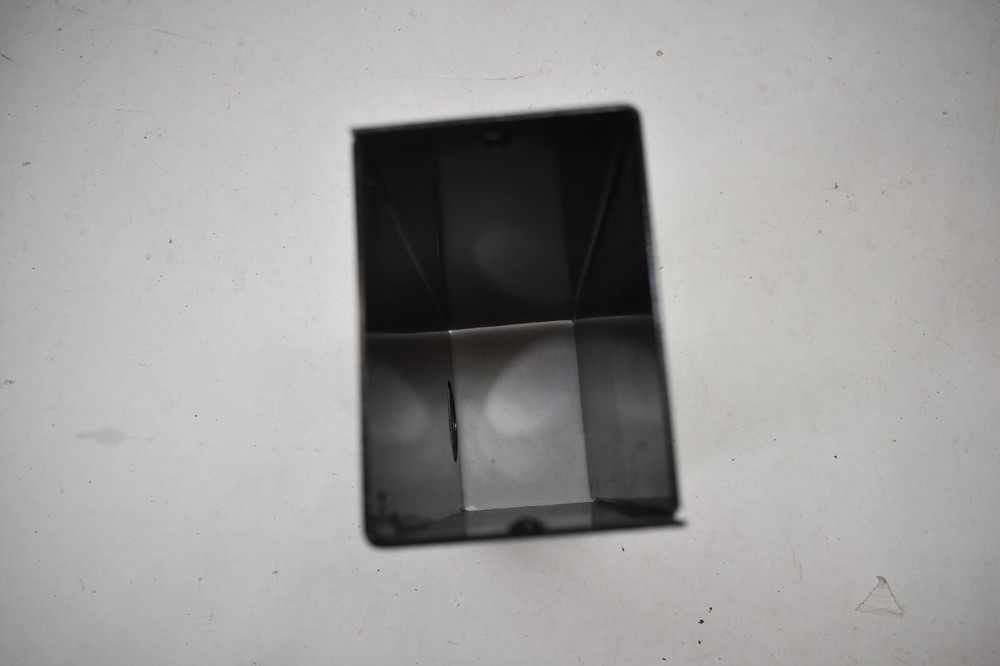 Pneumatic Single Cabinet Console Replacement Leg/Base Black Finish Metal Unit