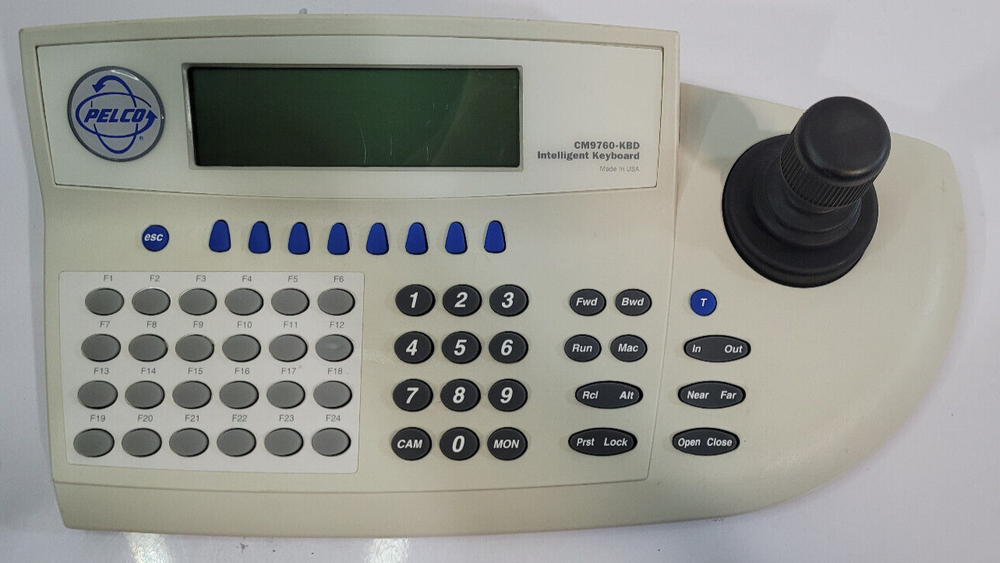 PELCO INTELLIGENT KEYBOARD CM9760-KBD-US - UNTESTED