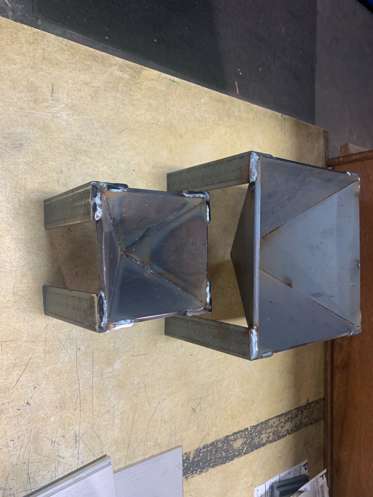 Smelting Mold - Melting Mold - Made from Steel - 4" x 4"