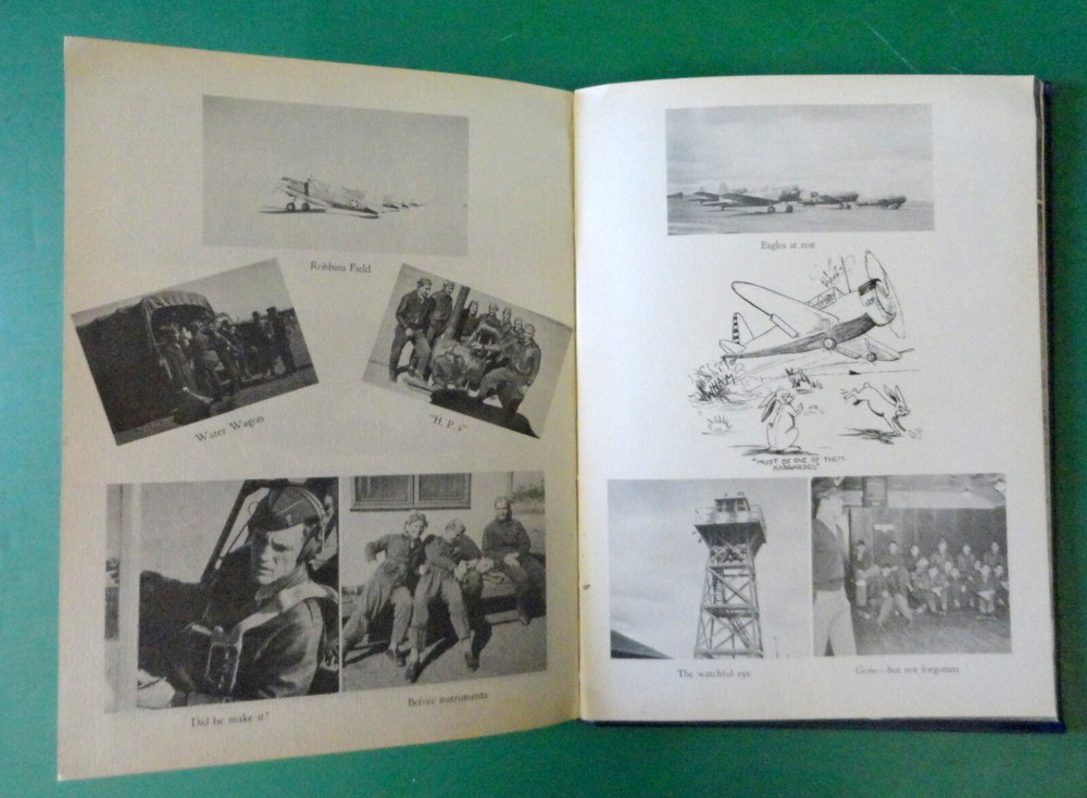GOODFELLOW ARMY AIR FIELD CLASS BOOK 43-F ADVANCED