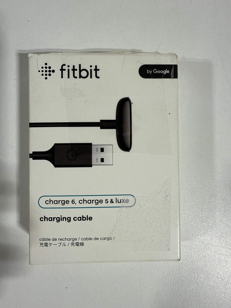 Fitbit - Charge 6 USB-C Fast Charging Cable - Black