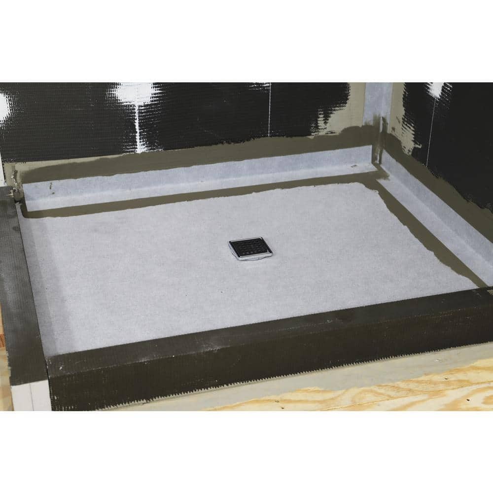 Everbilt Watershield Shower System 4 in. Bronze Square Grid Drain Grate