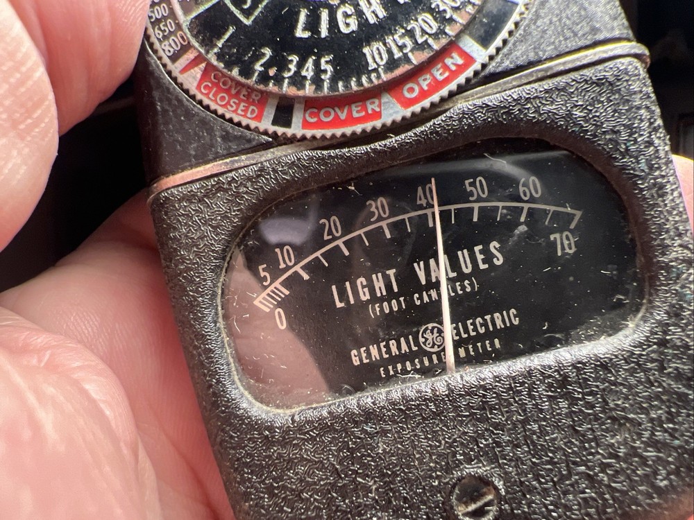 General Electric Selenium Light Meter
