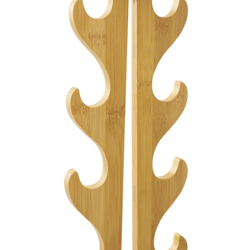 Sword Rack Display Stand 10-Tier Double Side Bamboo Sword Stand Sword Holder