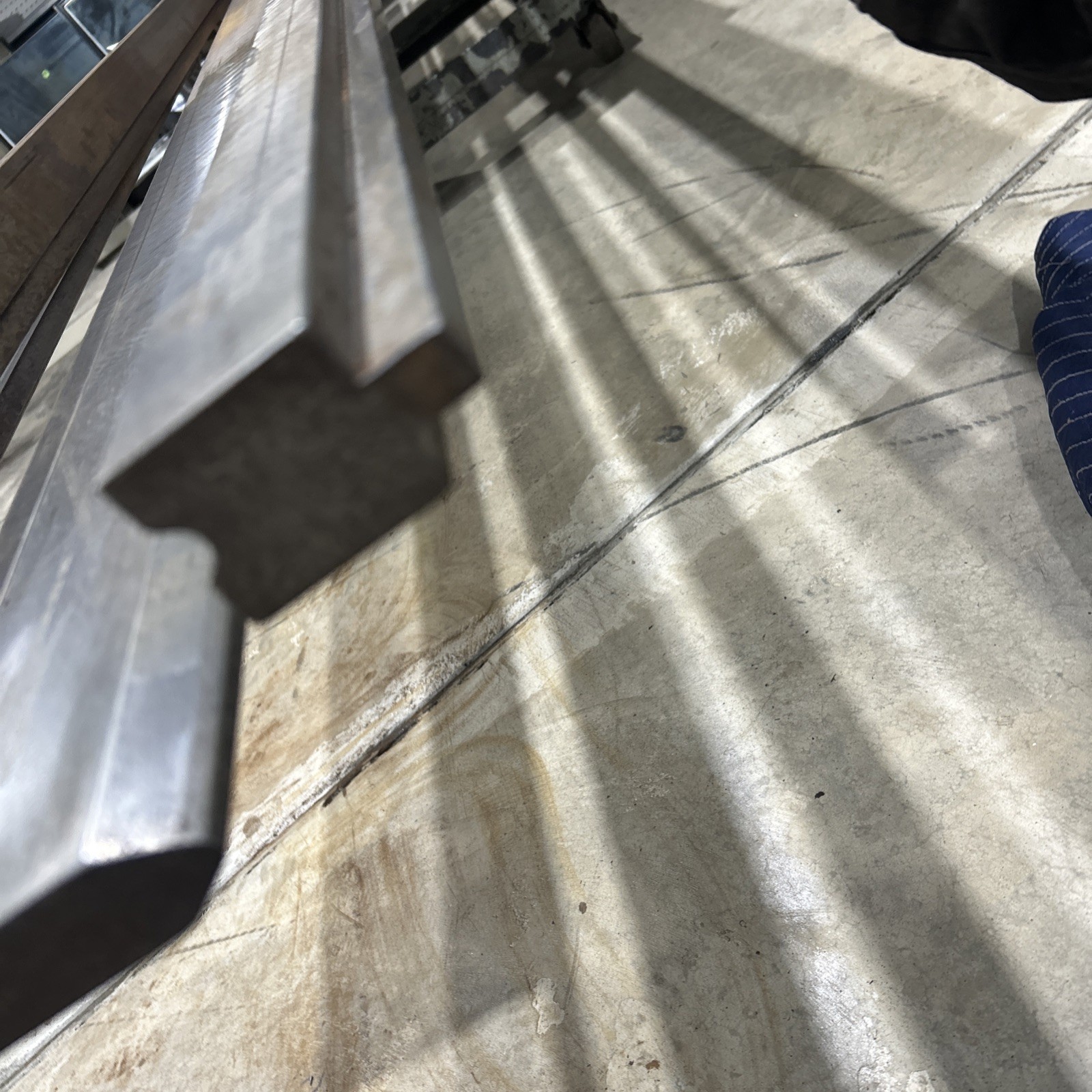 4’-16’Set Of 60 Degree Air Forming Brake Press Punch And Die. 3/16” Radius, 1/2”