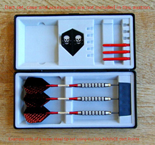 Like HAMMERHEAD but IMPROVED-SLIM TAPERED DART POINTS -PLUS SIDEWAYS RETRACTABLE