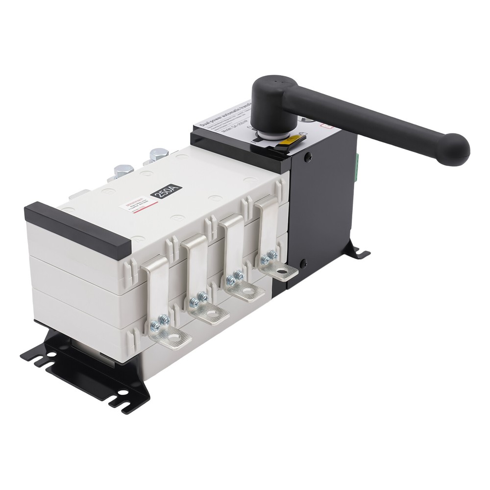 4P-ATS-250A Industrial Automatic Transfer Changeover Switch Control AC 110V 60Hz