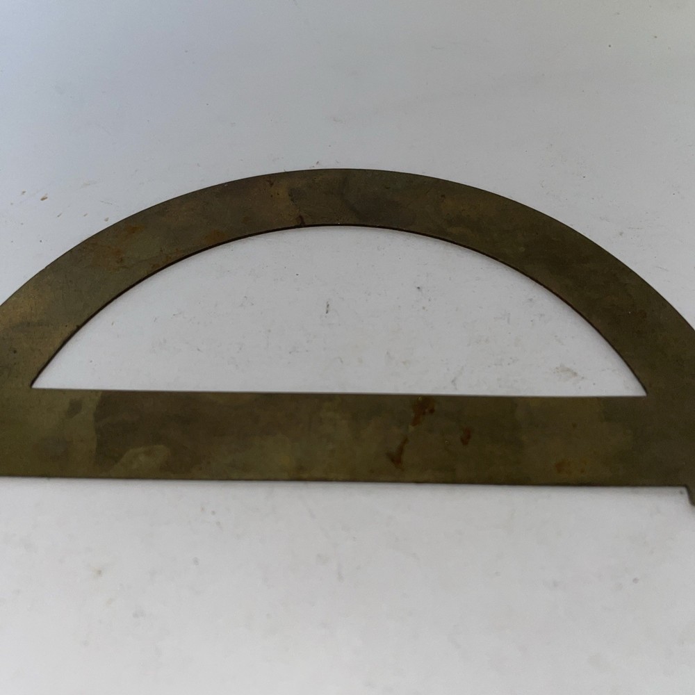 Vintage Brass Drafting Mechanical Protractor