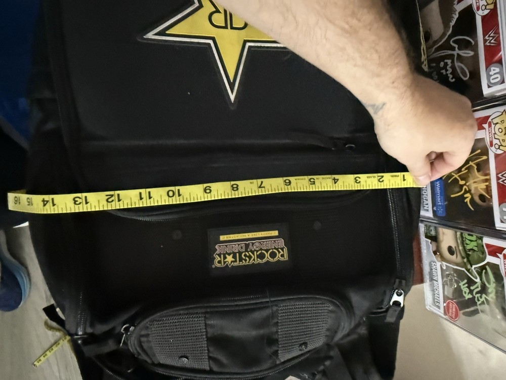 Rockstar Energy Drink Black Backpack
