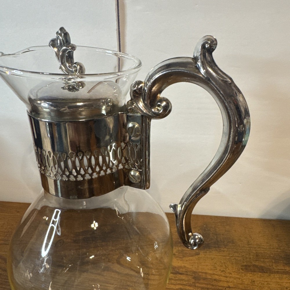 Vintage FB ROGERS Pewterlite Carafe In box!!!!! VERY RARE CONDITION!STUN