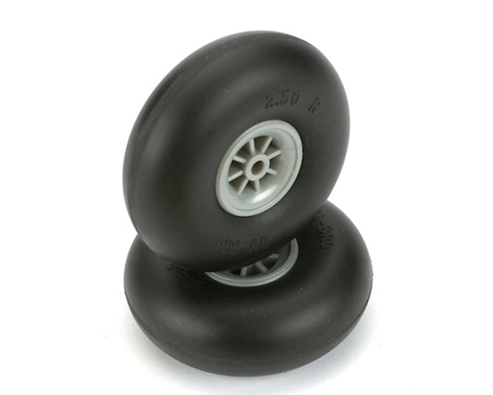 DuBro Smooth Wheels (2), 2-1/2" [DUB250R]