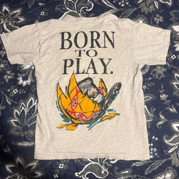 Vintage 90s Umbro Born To Play Soccer T-Shirt