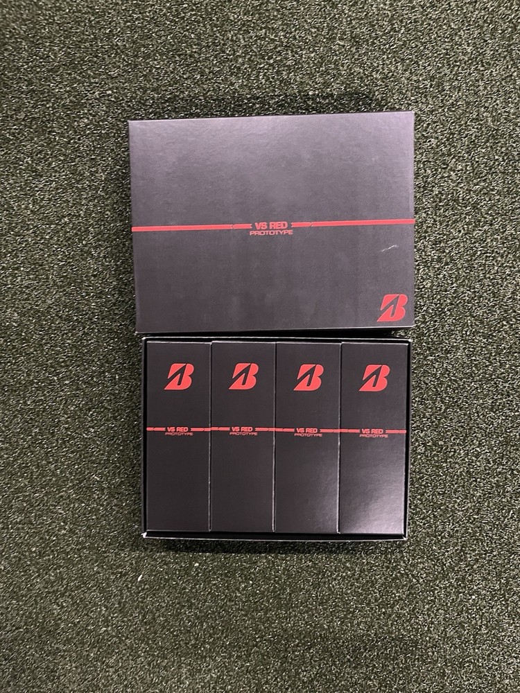 PROTOTYPE Bridgestone VS Red Golf Balls - 1 Dozen