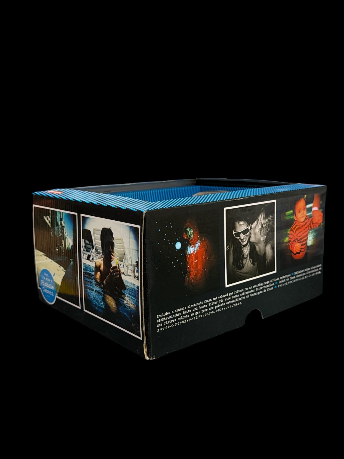 Lomography Diana F+ Camera Bundle pack with flash open box READ