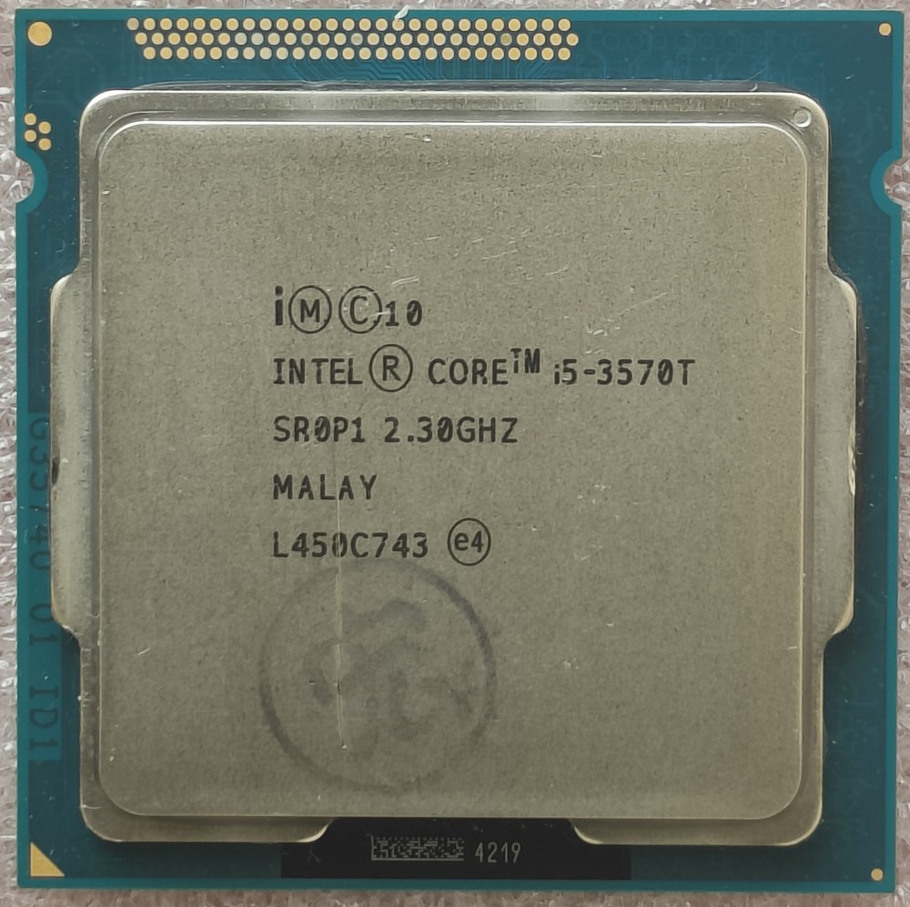 Intel Core i5-3570T SR0P1 Quad Core Processor 2.3 GHz Socket LGA1155 45W CPU