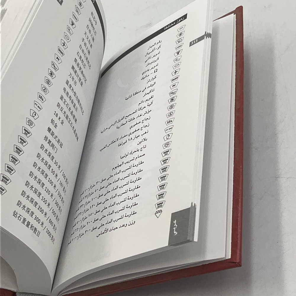 Omega Operating Instructions Booklet 1/5 hardcover