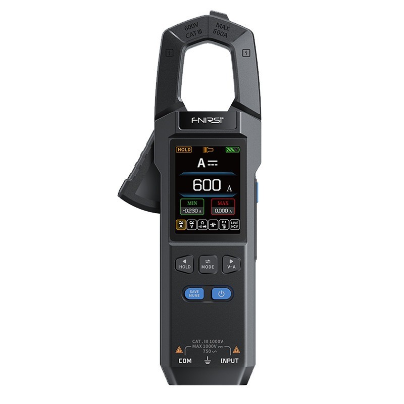 DMC-100 Current Clamp Meter Digital Multimeter 600A Amperimetric Clamp Tester US