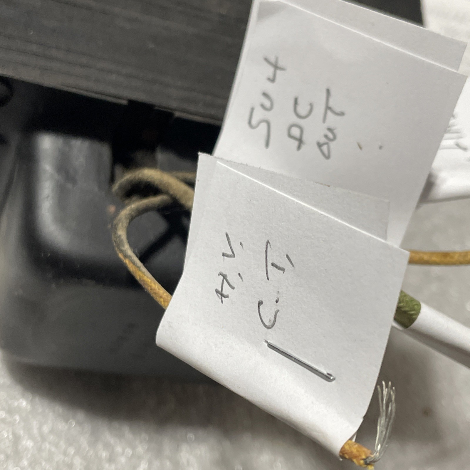 Admiral Power Transformer With 5R4Tube All Outputs Tested (see Description)