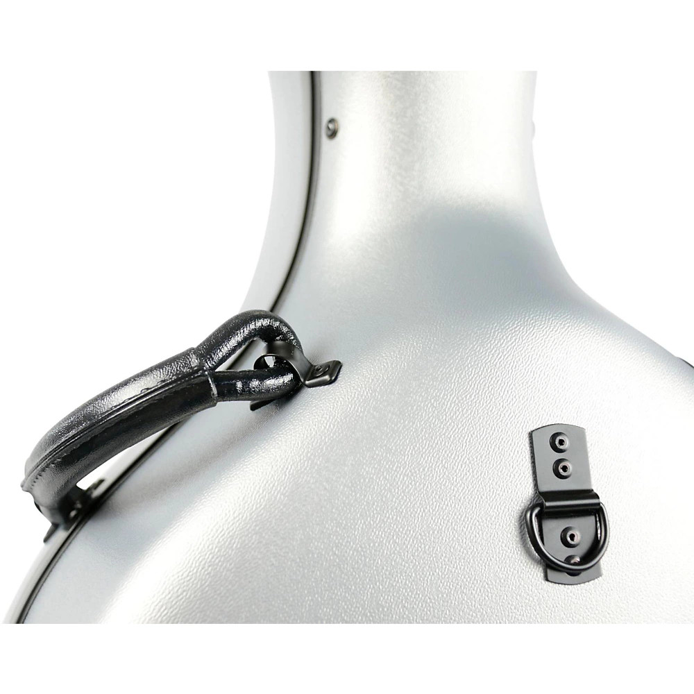 Bam 1001SW Classic Cello Case with Wheels Silver