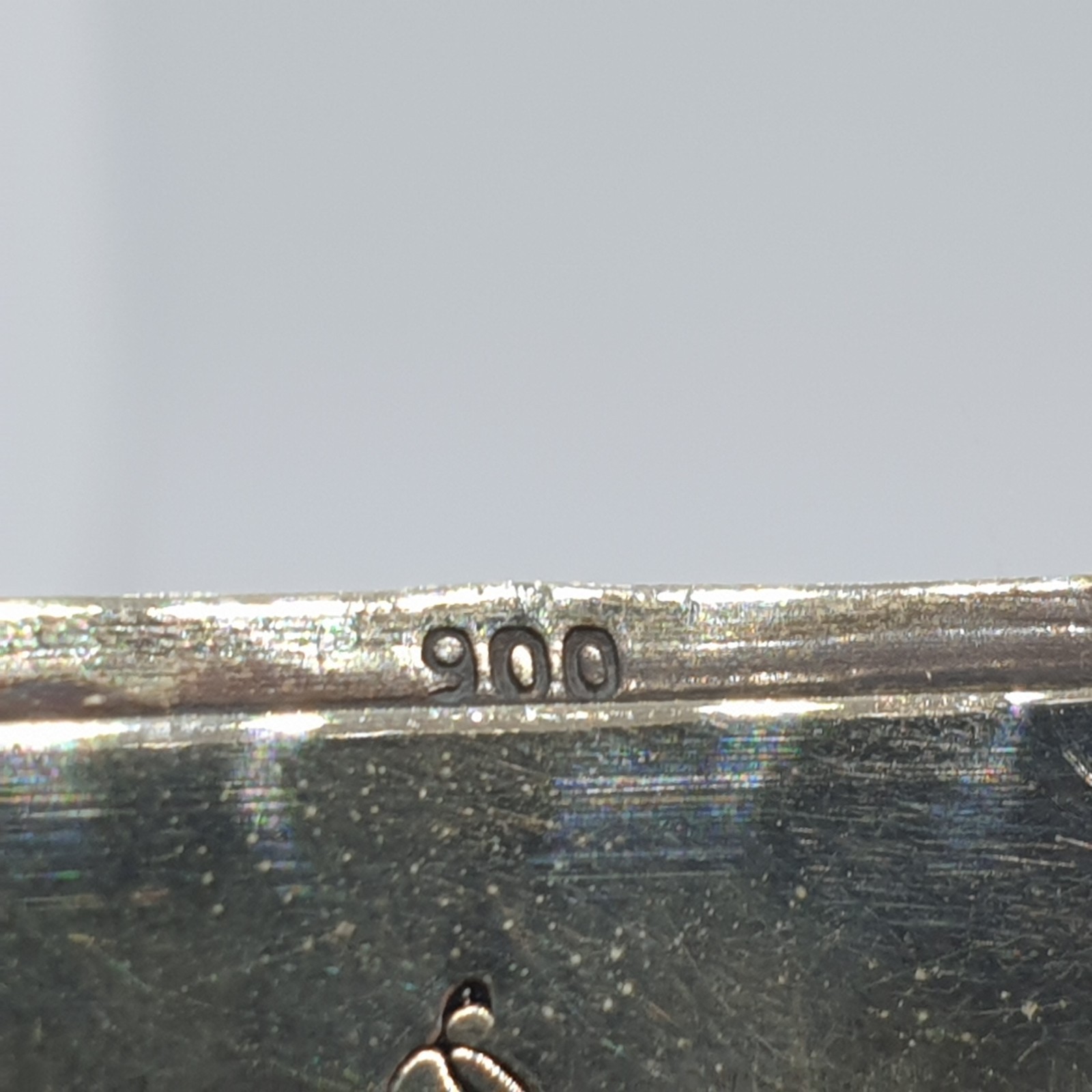 Gilt 900 Silver Envelope Form Novelty Vesta Case