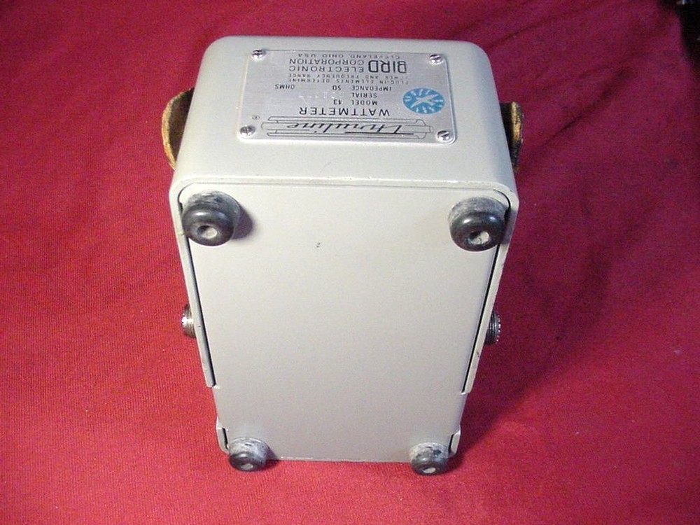 BIRD MODEL 43 WATTMETER with 4300-400 MODULE