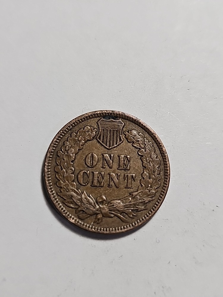 1907 Indian head cent penny FINE