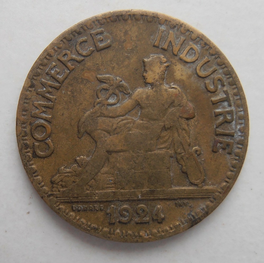FRANCE 50 CENTIMES 1924