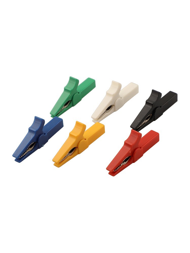 Crocodile Clips For DIY Projects 14mm Maximum Opening 55mm Total Length