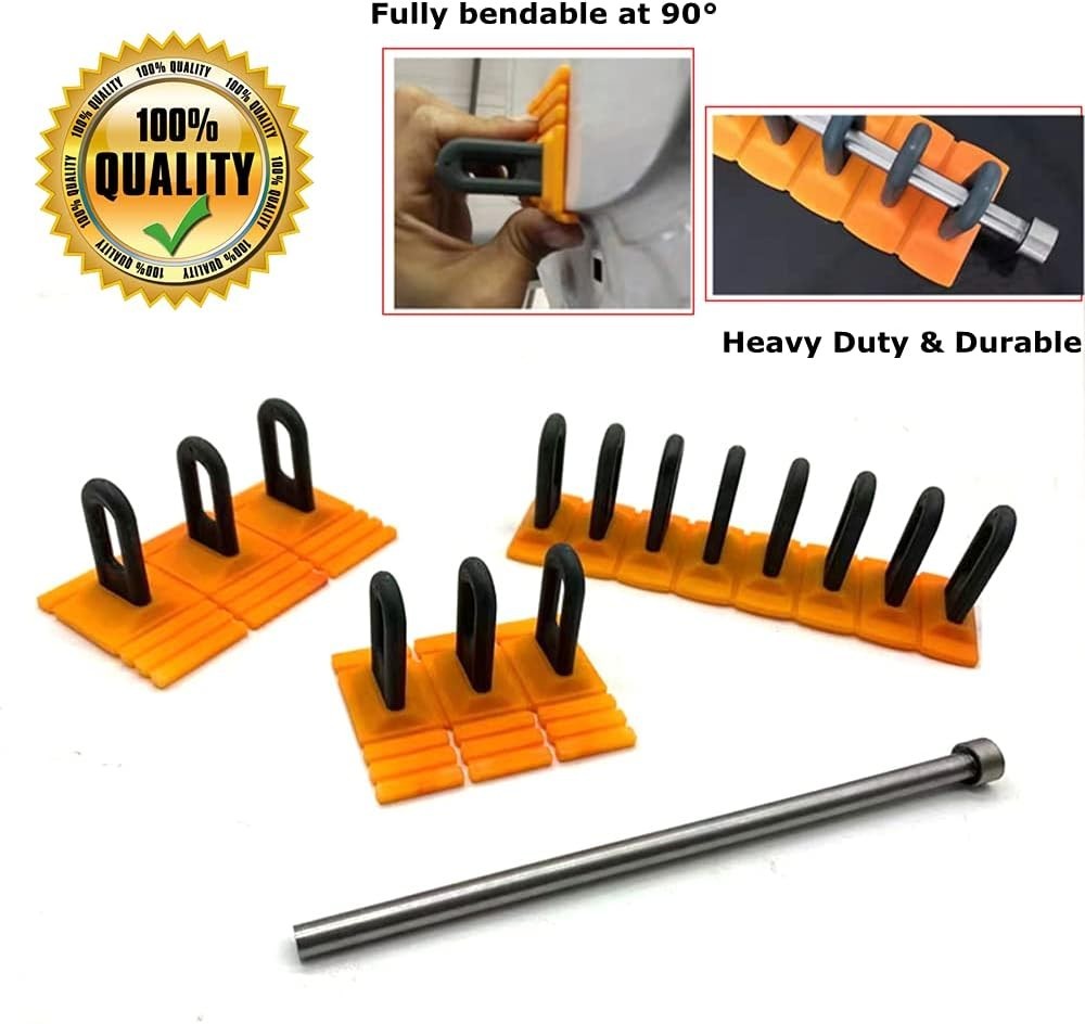 Versatile Car Dent Puller Tool Kit - Stainless Steel Lifter & Multiple Tabs