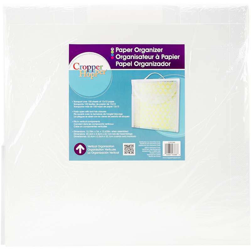 Cropper Hopper Paper Organizer 12"X12"