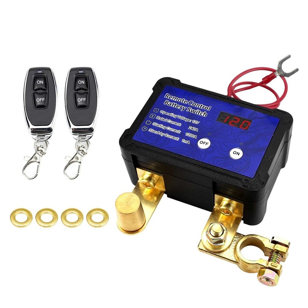 240A Remote Battery Disconnect Switch for -20℃-90 ℃ Operating Temperature