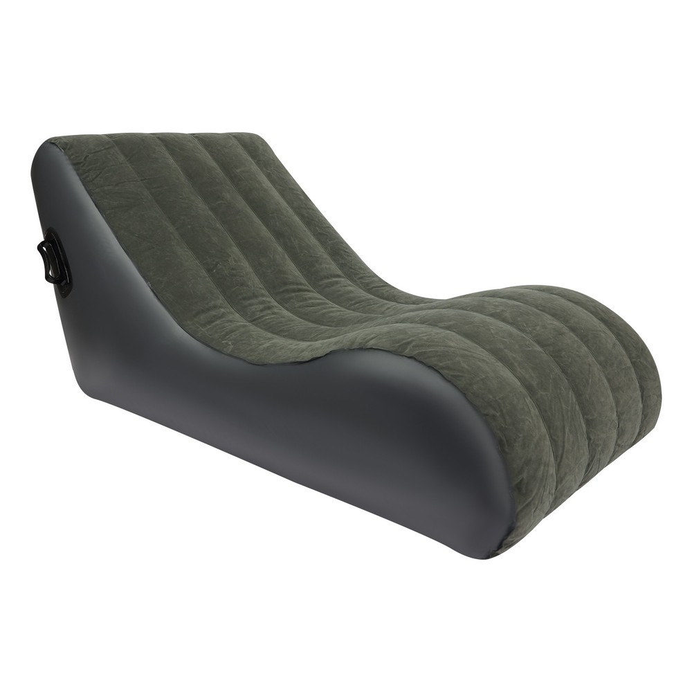 PVC Flocking Sofa Bed Max Capacity 440.92lbs Inflatable Sofa Folding Sofa Bed