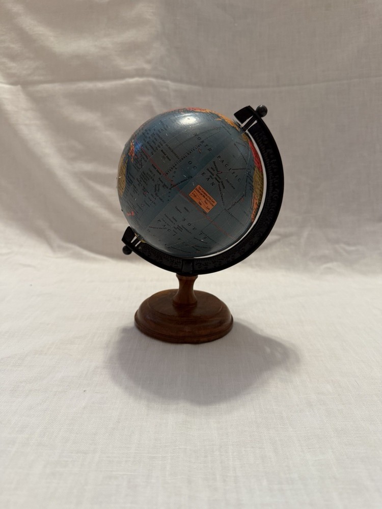 Vintage Pottery Barn Small Globe 8”