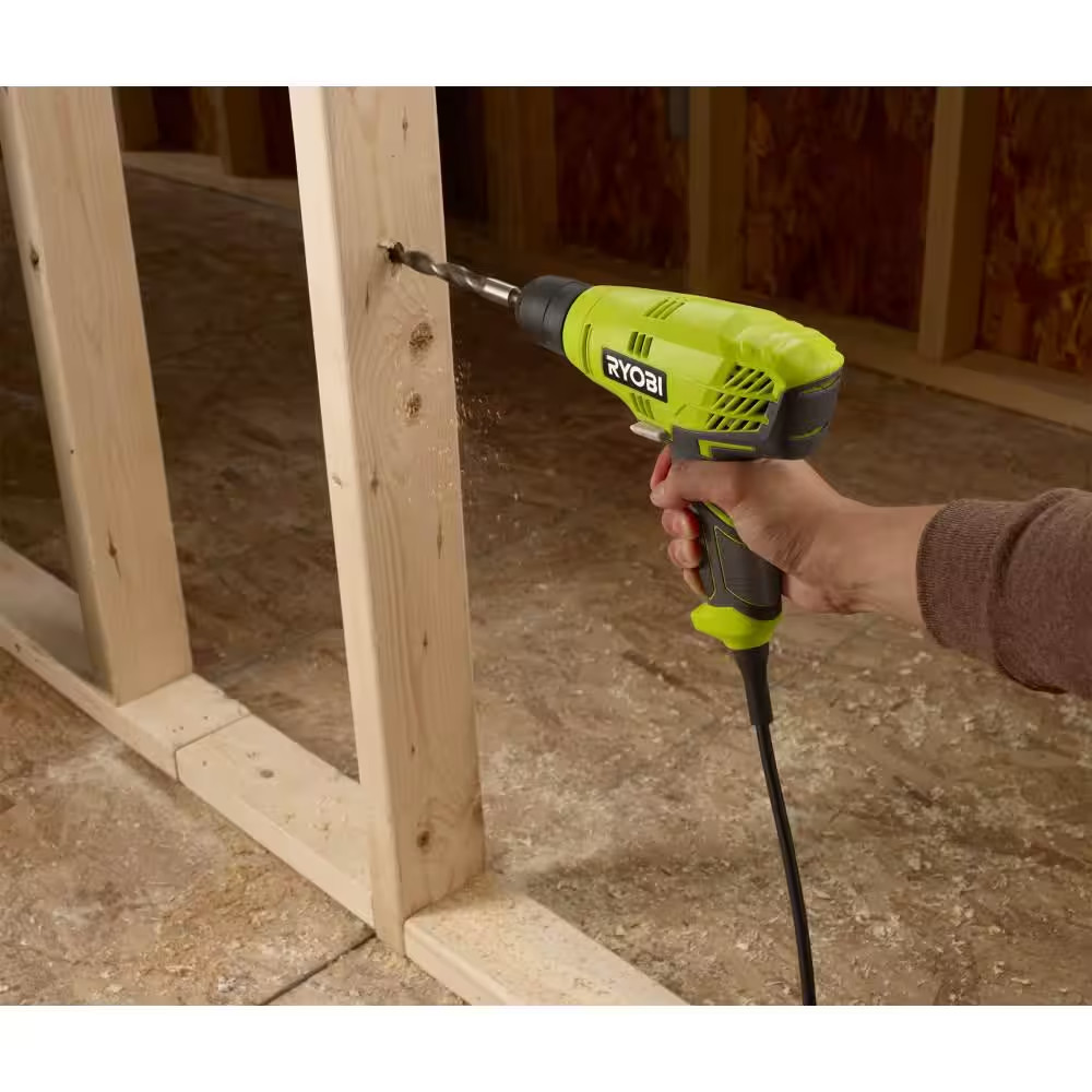 5.5 Amp Corded 3/8 In. Variable Speed Compact Drill/Driver with Bag
