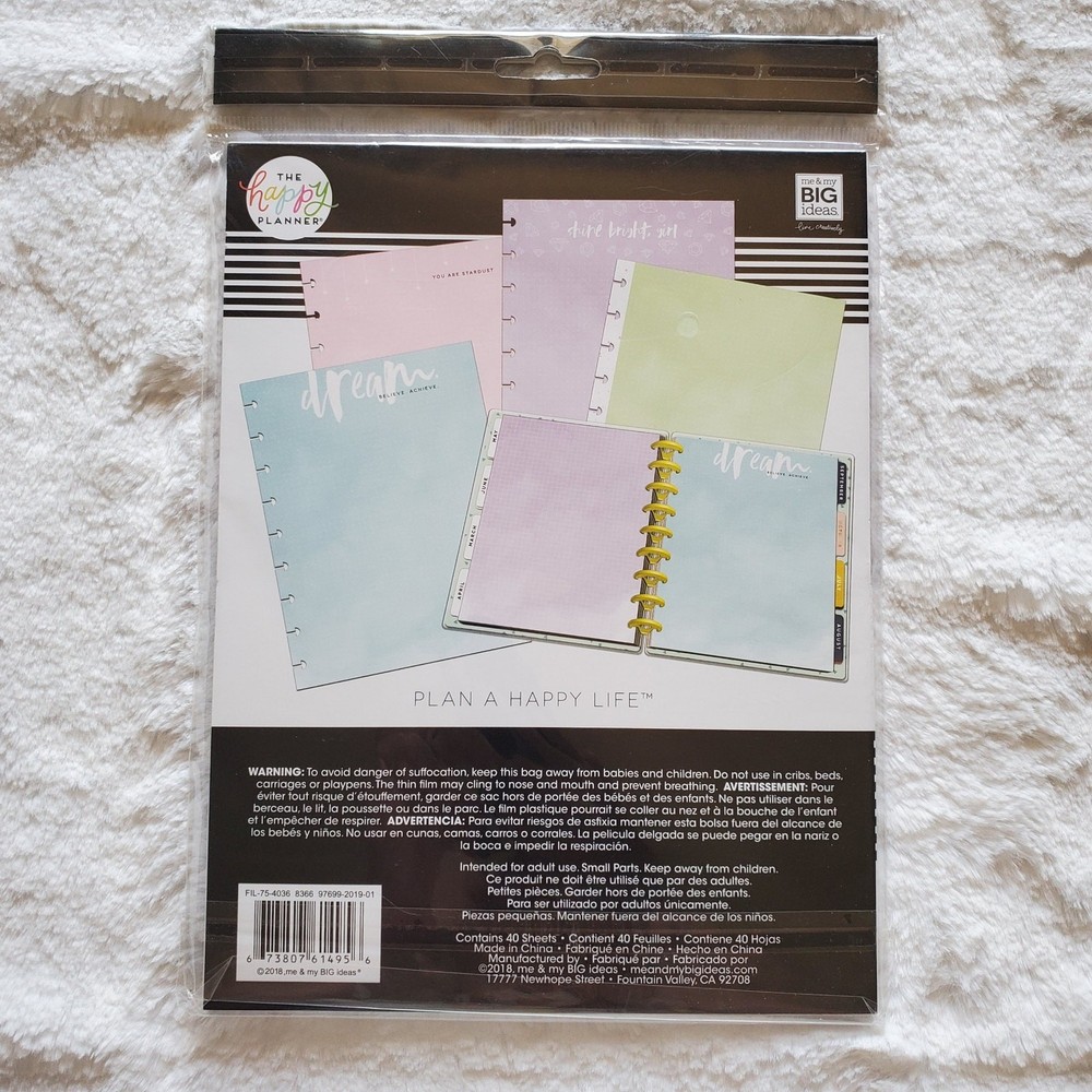 The Happy Planner Classic Fill Paper