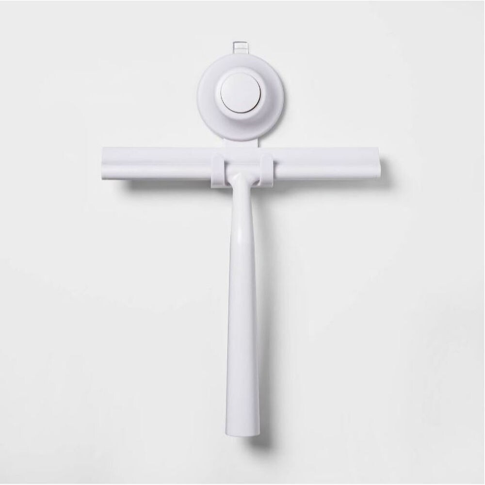 Room Essentials Squeegee with Suction Hold - White
