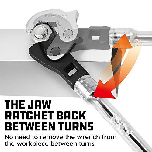 Powerbuilt 2 Piece Spring-Loaded Crowfoot Wrench Set, Assorted Styles