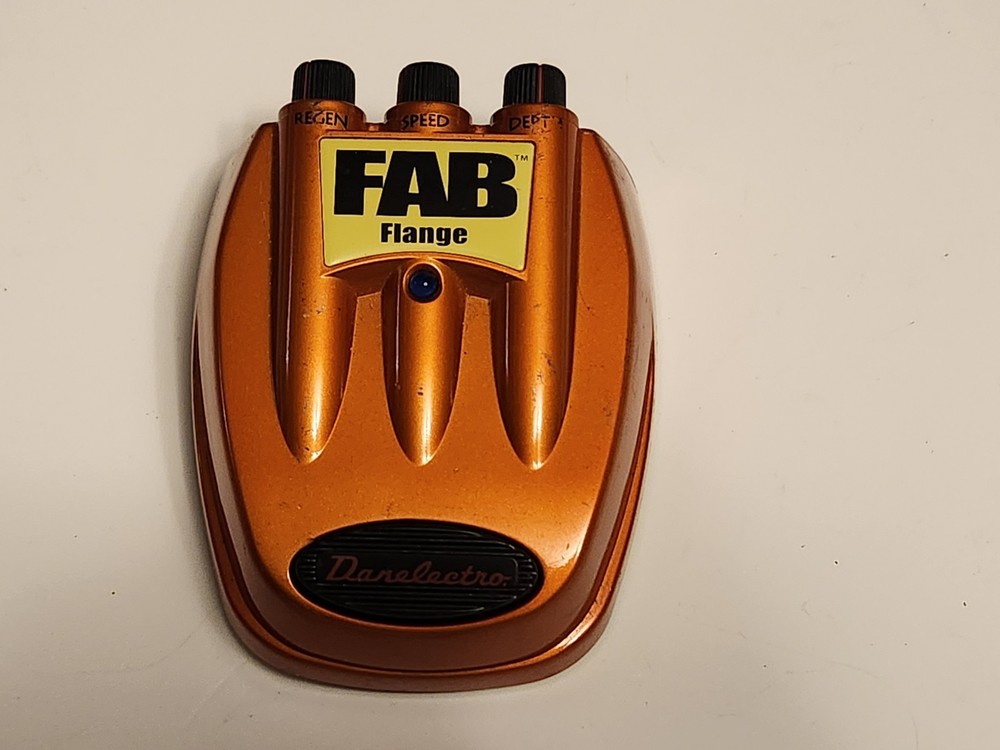 Danelectro FAB Flange Electric Guitar Effects Pedal