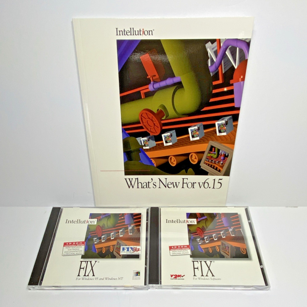 Intellution FIX Automation Software CD for Windows 95 and NT