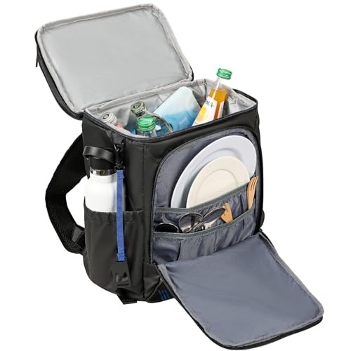 Backpack Cooler for Men, Insulated Leak Proof Lunch Bag, Large Capacity