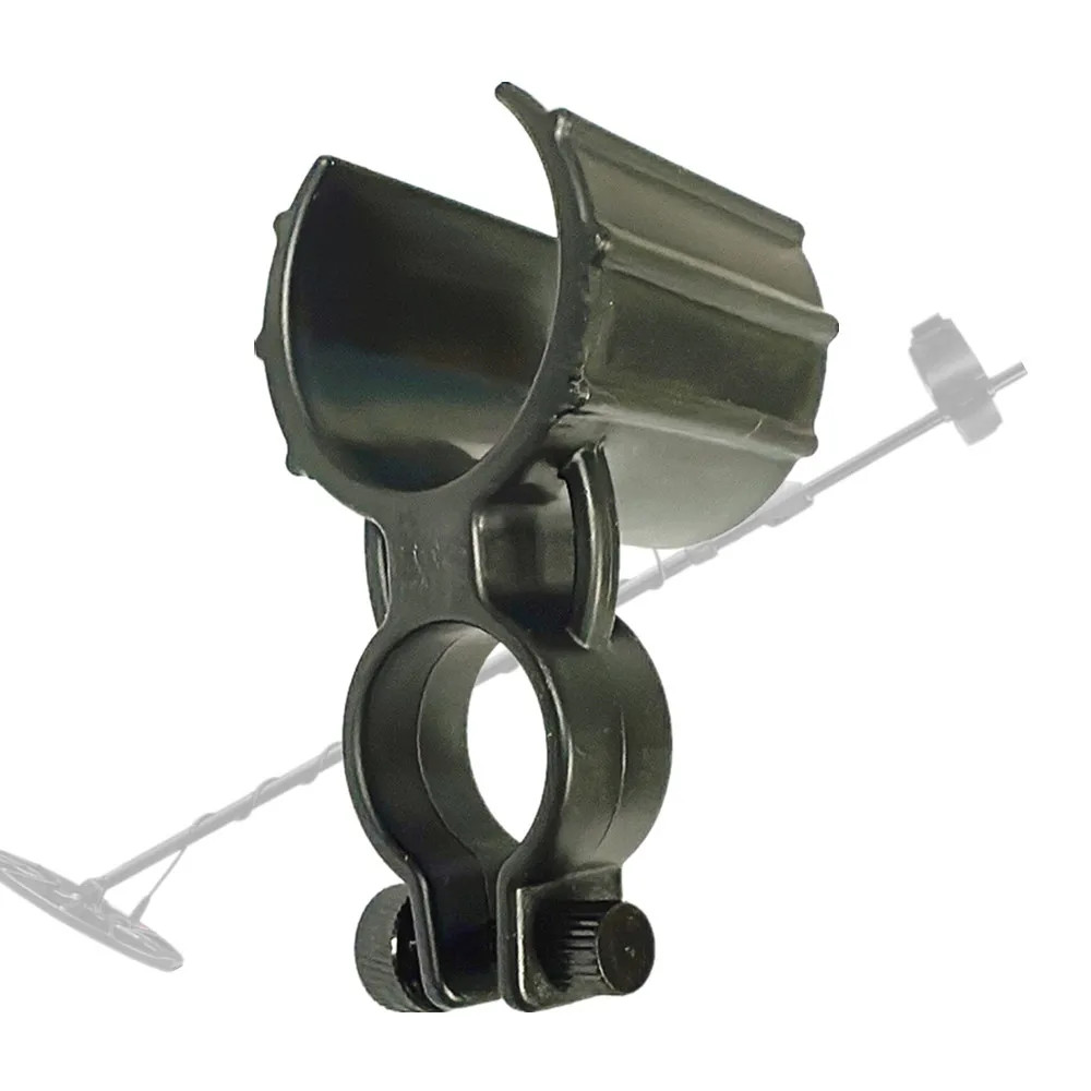 Pinpointer Holder for Metal Detectors Suitable Quick Installation Round rod