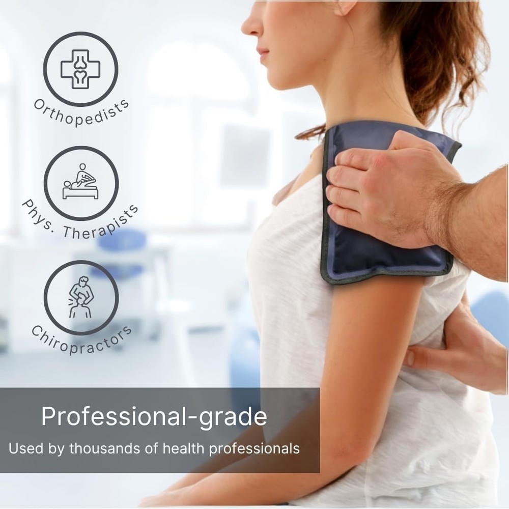 FlexiKold Ice Pack - Medium Cold Compress for Muscle Recovery & Injuries