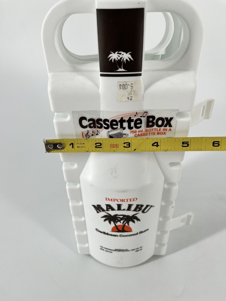Vintage Malibu Rum case / Cassette case