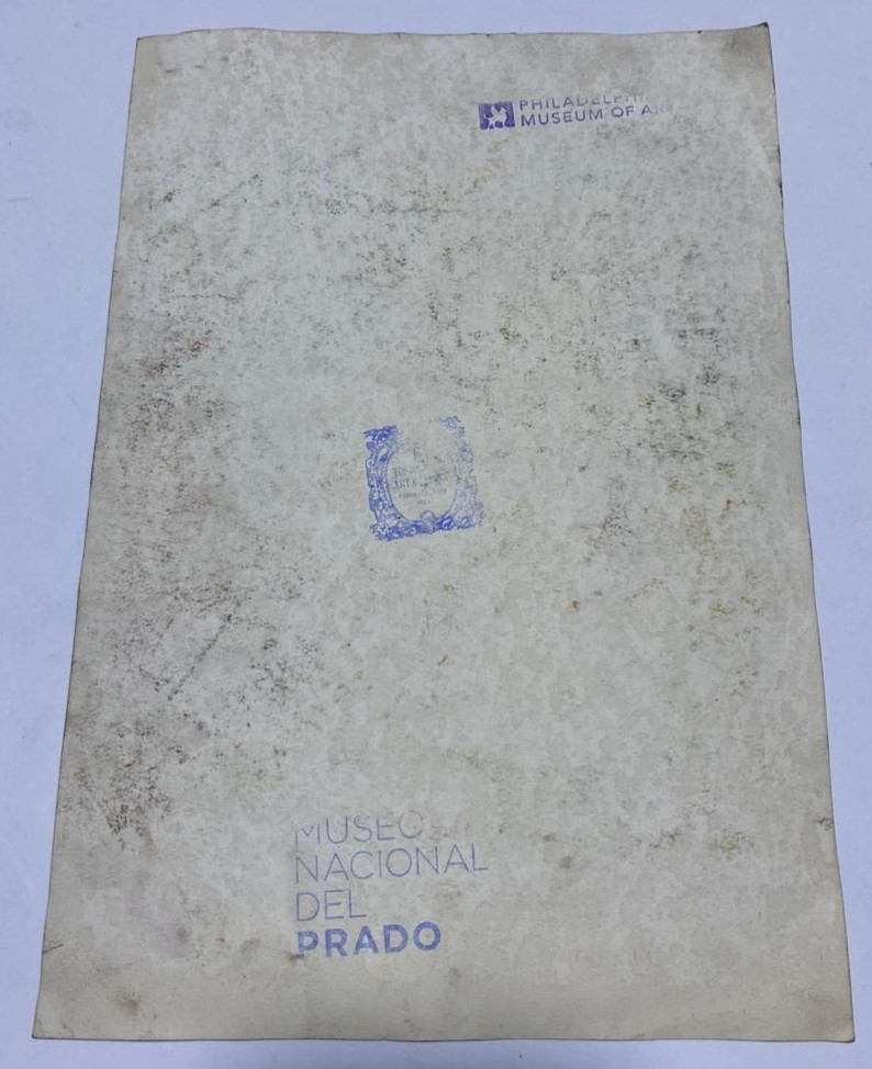 JOHN SINGER SARGENT Drawing on paper (Handmade) signed and stamped mixed media.