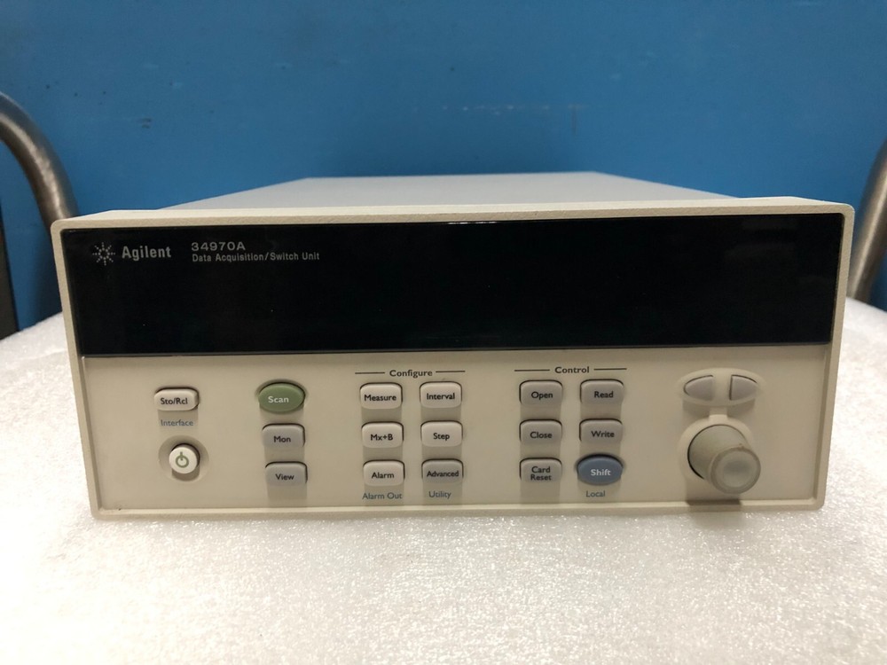 Agilent / HP 34970A Data Acquisition / Data Logger Switch Unit with DMM