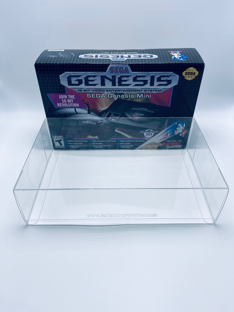 UV & Scratch Resistant Plastic Protector 0.50mm fits Sega Genesis CLASSIC MINI